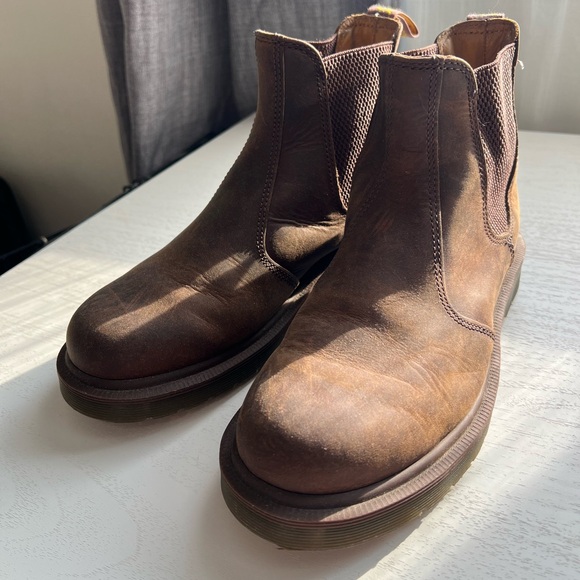 Dr. Marten’s Brown Leather Chelsea Boots size 6 - Picture 1 of 6